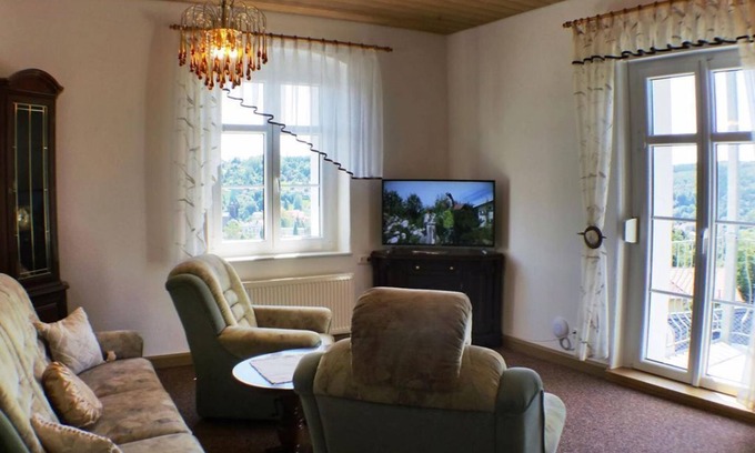 Sebnitz Apartamento | Apartamento "Kaiserberg", 2 habitaciones - Villa Sonnenblick