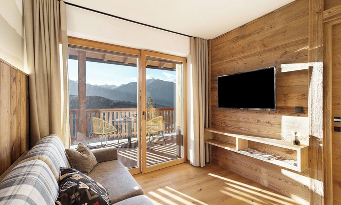 Rodengo Apartamento | Apartamento 'Karspitz' con vistas a la montaña, terraza privada y Wi-Fi