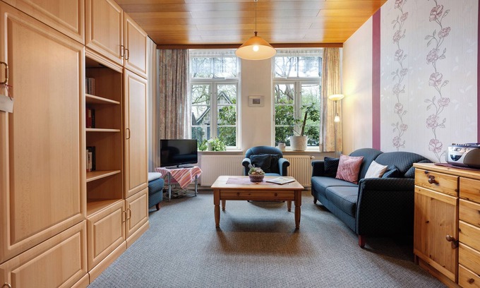 Klintum Apartamento | Apartamento 'Kleine Ferienwohnung' con terraza compartida, jardín compartido y Wi-Fi