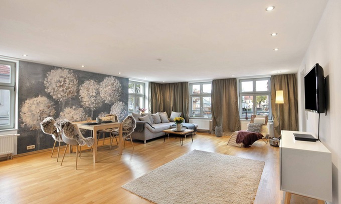 Neuruppin Apartamento | Apartamento 'Klosterperle' con Wi-Fi