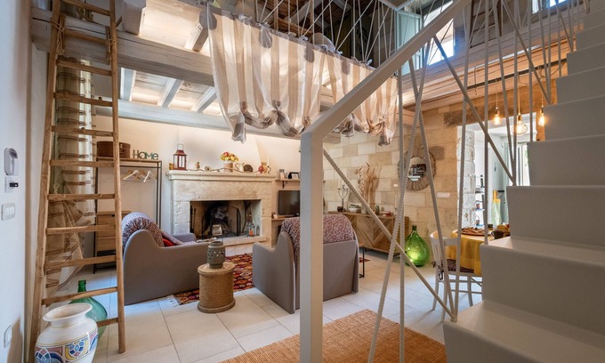 Muro Leccese Casa | Apartamento "La Dimora Elia'" con jardín privado y Wi-Fi