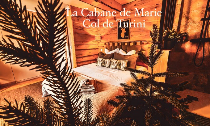 La Bollene-Vesubie Apartamento | Apartamento 'La Cabane De Marie' con vistas a la montaña
