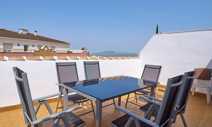 Rute Apartamento | Apartamento 'La Molina' con vistas a la montaña, terraza privada y balcón