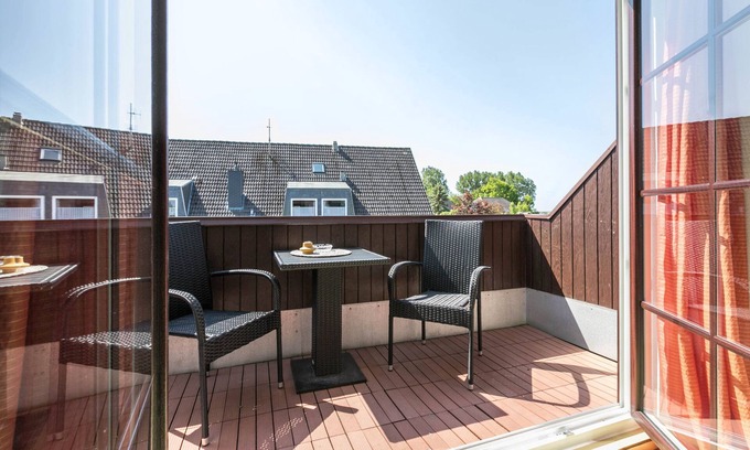 Stinteck Apartamento | Apartamento 'Landhaus Katharina' con terraza compartida, balcón y Wi-Fi