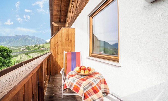Caines Apartamento | Apartamento "Langeshof - Löwenzahn" con vistas a la montaña, jardín y Wi-Fi