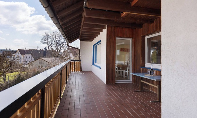 Reiselfingen Apartamento | Apartamento 'Leon, 130qm, 3 Schlafzimmer' con terraza compartida, jardín compartido y Wi-Fi