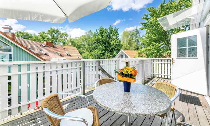 Muritz Apartamento | Apartamento Lerche, para 4 personas, GS, balcón (6) - Feriendorf Müritzufer