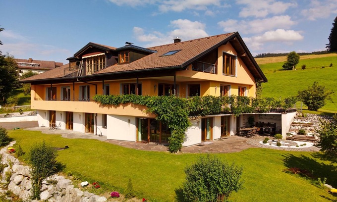 Weiler-Simmerberg Apartamento | Apartamento 'Lichtblick' con vistas a la montaña, balcón y Wi-Fi