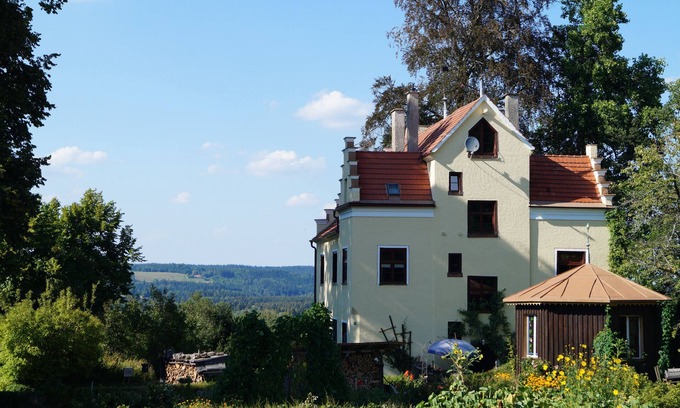 Maierhofen Apartamento | Apartamento 'Ludwigshöhe' con terraza privada, jardín privado y Wi-Fi