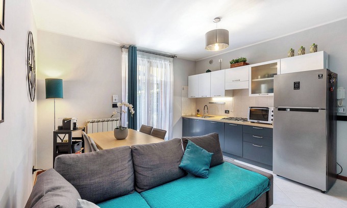 Lugana Apartamento | Apartamento 'Lugana Garten Heim' con jardín privado, Wi-Fi y aire acondicionado