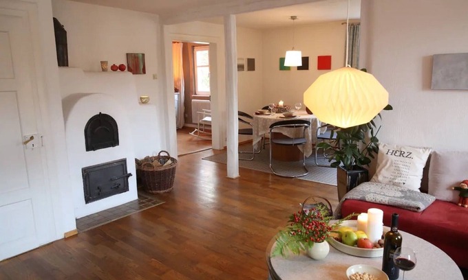 Lemberg Apartamento | Apartamento 'Luise Im Künstlerhaus' con terraza privada, balcón y Wi-Fi