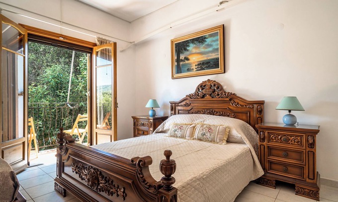 Kateleios Apartamento | Apartamento 'Makis Katelios' con balcón, Wi-Fi y aire acondicionado