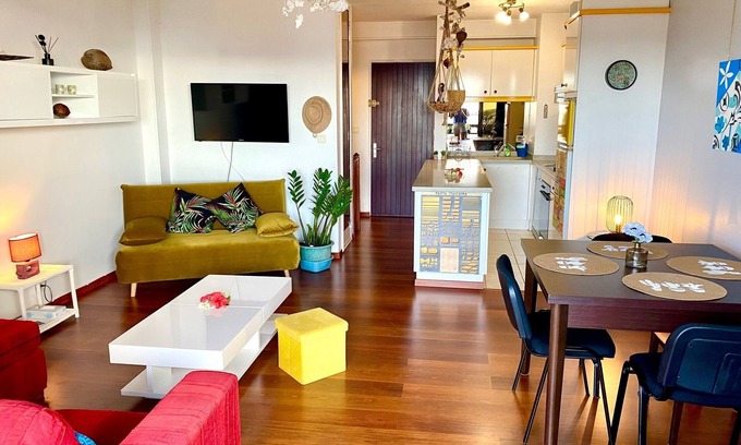 Pa'ofa'i Apartamento | Apartment ❀Maori❀ Front de mer - Centre Papeete