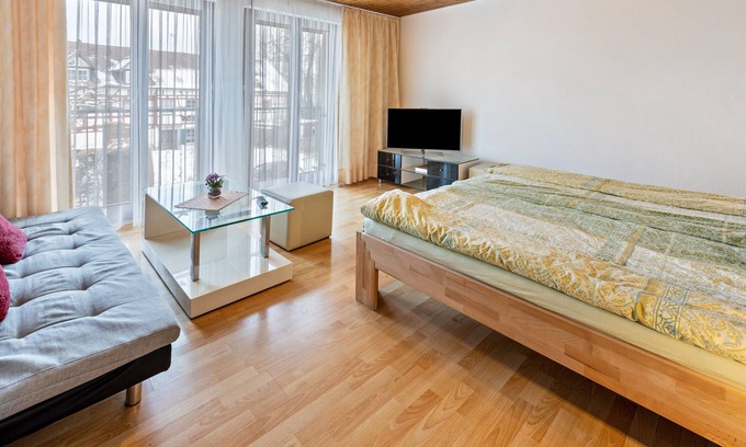 Ohningen Apartamento | Apartamento 'Maria' con vistas al lago, balcón y Wi-Fi