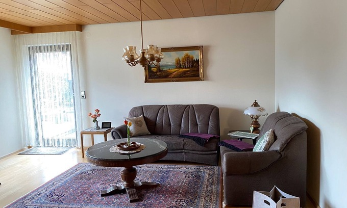 Loffenau Apartamento | Apartamento 'Marie' con terraza compartida y Wi-Fi