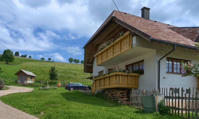 Oberneuhof Apartamento | Apartamento 'Mittlerer Itzenwaldhof - Heimkehr' con vistas a la montaña, terraza compartida y Wi-Fi