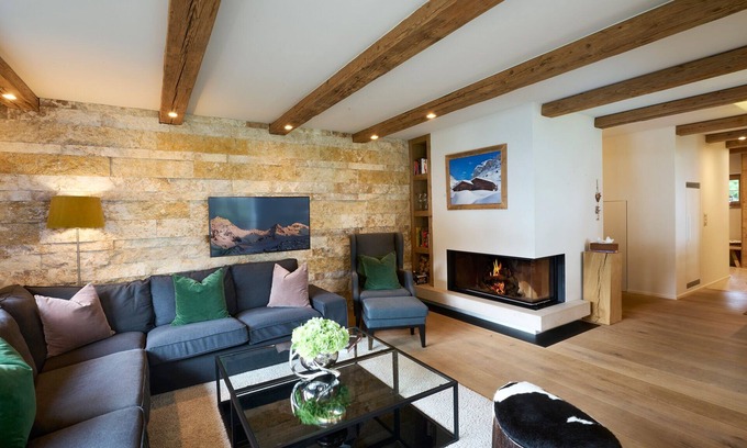 Klosters Platz Apartamento | Apartamento "Mountain Bijoux" con terraza privada y Wi-Fi