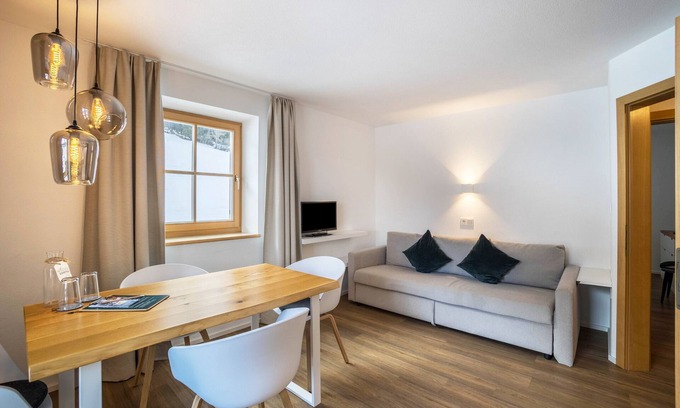 Casere Apartamento | Apartamento "Mountain Residence Kasern Nr 2" con vistas a la montaña, jardín y balcón