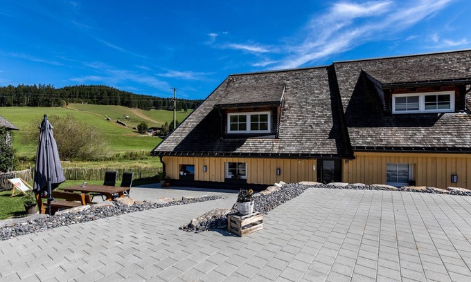 Langenordnach Apartamento | Apartamento 'Mühlen Chalet' con vistas a la montaña, terraza privada y Wi-Fi