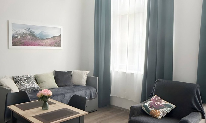 Aue Apartamento | Apartamento 'Murihaus' con Terraza Privada y Wi-Fi