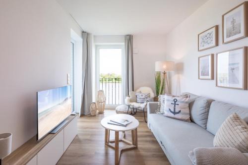 Norderhafen Apartamento | Apartment N14 direkt am Nordseedeich mit Blick auf den See