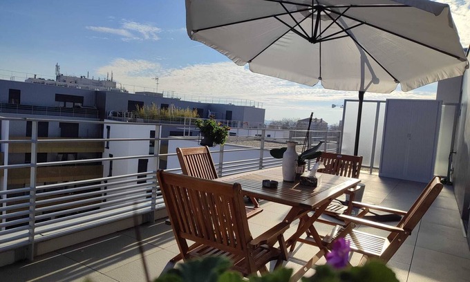 Bagneux Apartamento | Apartment near Paris ORLY CDG Terrace parking