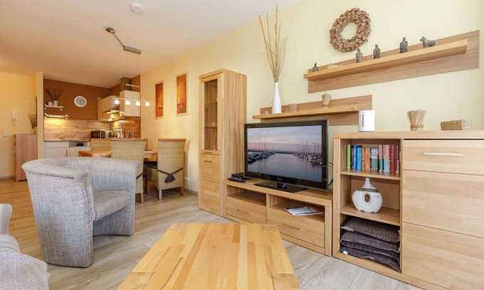 Kuhlungsborn Ost Apartamento | Apartamento cerca de la playa en el puerto deportivo