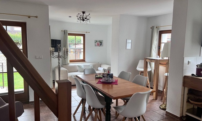Bad Saarow Apartamento | Apartamento Gänsestall - Ferienhof am Trift