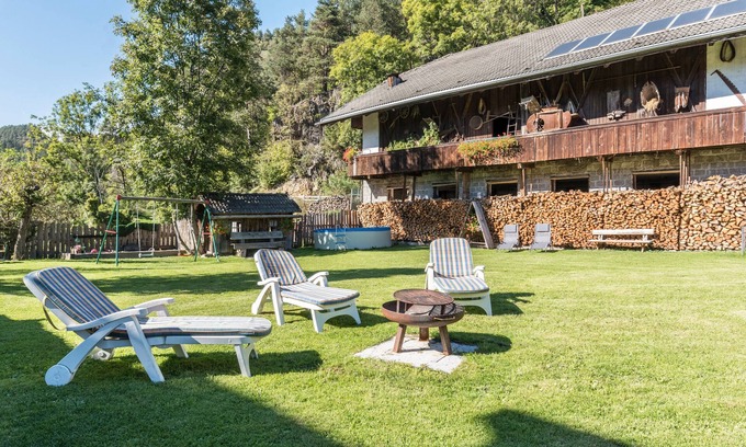 San Lorenzo di Sebato Apartamento | Apartamento Oberwieserhof App 3 en Tirol del Sur, jardín compartido y Wi-Fi