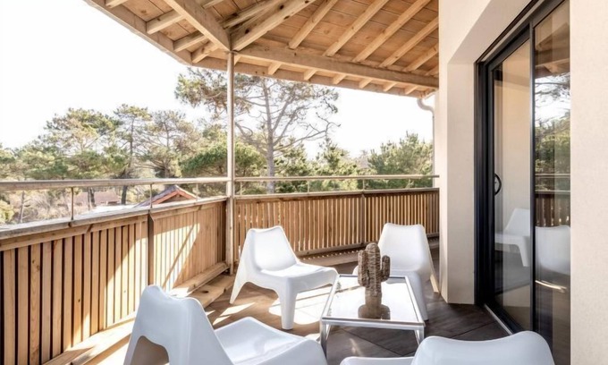 Contis-les-Bains Apartamento | Apartamento Océan en Contis Plage - 6 personas, 3 dormitorios