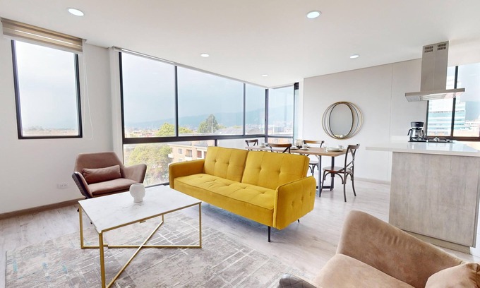 Chico Norte III Apartamento | Apartamento en piso alto en sector exclusivo de Bogotá