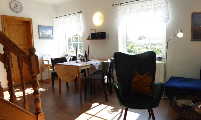 Stickenbuttel Apartamento | Apartamento 'En la 1ª planta' con terraza comunitaria, jardín comunitario y Wi-Fi