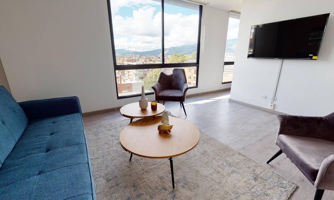 Chico Norte III Apartamento | Apartamento en el piso 9 del edificio Kappadocia en Bogota