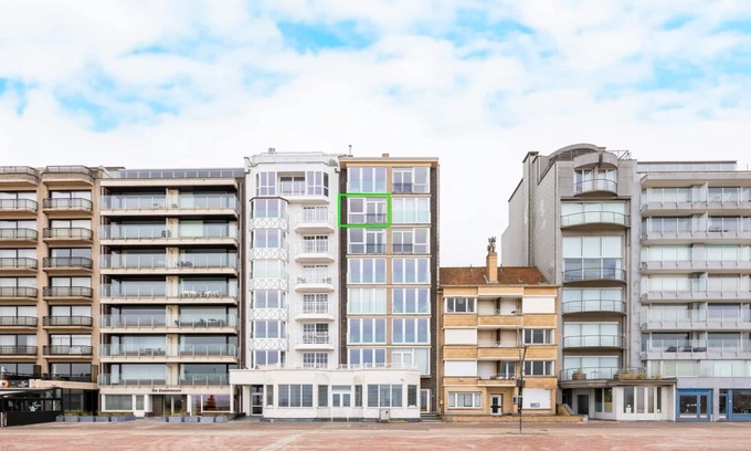Oostduinkerke-Bad Apartamento | Apartamento en la costa con acceso a playa