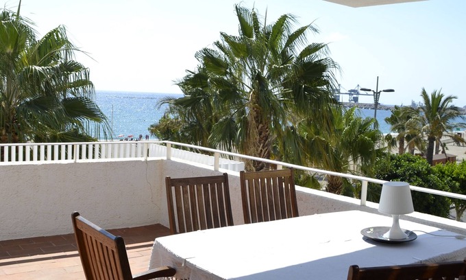 Carboneras Apartamento | Apartamento en 1a línea de playa