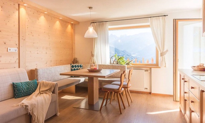 Feldthurns Apartamento | Apartamento en la montaña, con sauna y maravilloso panorama - apartamento para 3-7 personas