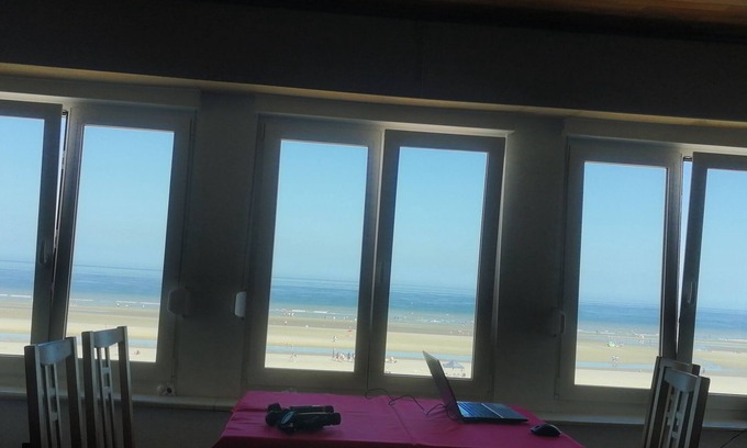 Bray-Dunes Apartamento | Apartment on the sea wall with exceptional sea view