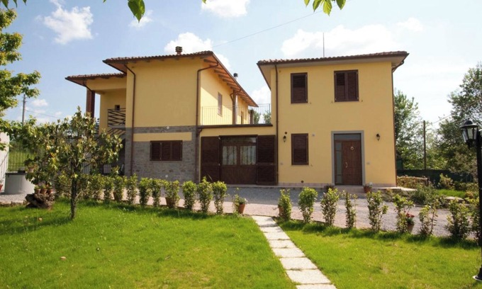 Cortona Casa | Apartamento "Papà Giuseppe La Colombaia" con piscina compartida y Wi-Fi