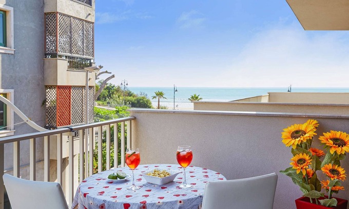 Pozzallo Apartamento | Apartamento "Pegaso House" con vistas al mar, Wi-Fi y terraza