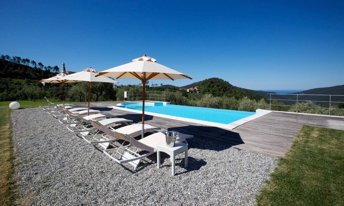 Deiva Marina Apartamento | Apartamento 'Pendolino' con vistas a la montaña, Wi-Fi y aire acondicionado