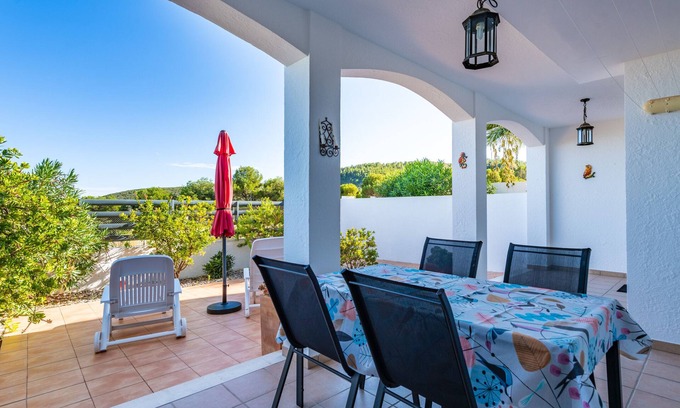 Peñíscola Apartamento | Apartamento 'Peñiscola Bel Appartement' con terraza privada y jardín privado