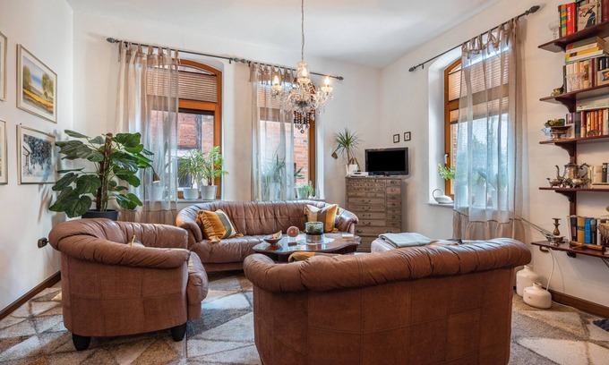 Hildesheim District Apartamento | Apartamento 'Pension Schlachter's Hius' con terraza privada y Wi-Fi