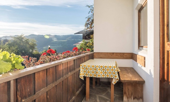 Fie allo Sciliar Apartamento | Apartamento "Peterbühl" en paisaje pintoresco con vistas a la montaña, balcón y jardín