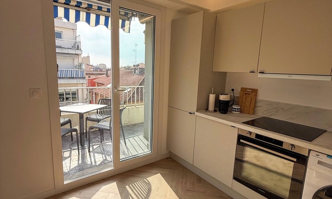 Cimiez Apartamento | Apartment port de Nice 4 persons, fully equipped high prestations balcony