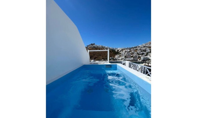 Astypalaia Apartamento | Apartamento "Provenzo Suite Levantis" cerca del mar con Wi-Fi