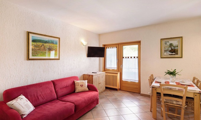 Teola Apartamento | Apartamento Residencia Attila Panorama con vistas a la montaña, balcón y Wi-Fi