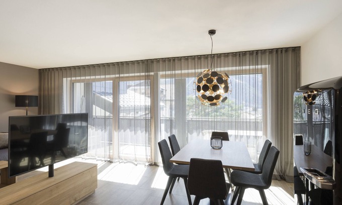 Rabla Apartamento | Apartamento "Residence Sonja - Betula" con piscina compartida y Wi-Fi