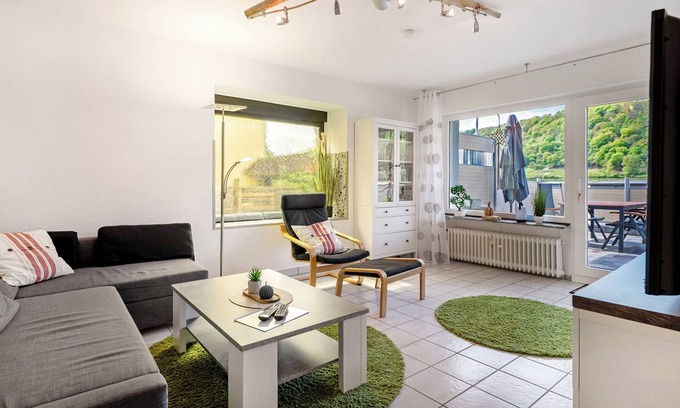 Kamp-Bornhofen Apartamento | Apartamento 'Rheinferien' con terraza privada, jardín privado y Wi-Fi