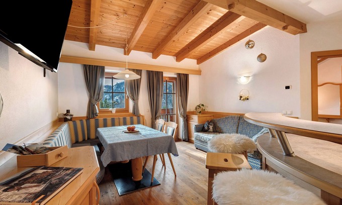 La Valle Apartamento | Apartamento 'Rit' con vistas a la montaña, jardín compartido y Wi-Fi