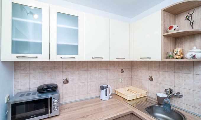 Srebreno Apartamento | Apartment & Rooms Papa - Premium Double or Twin Room with Balcony and Partial Sea View (Soba 2)